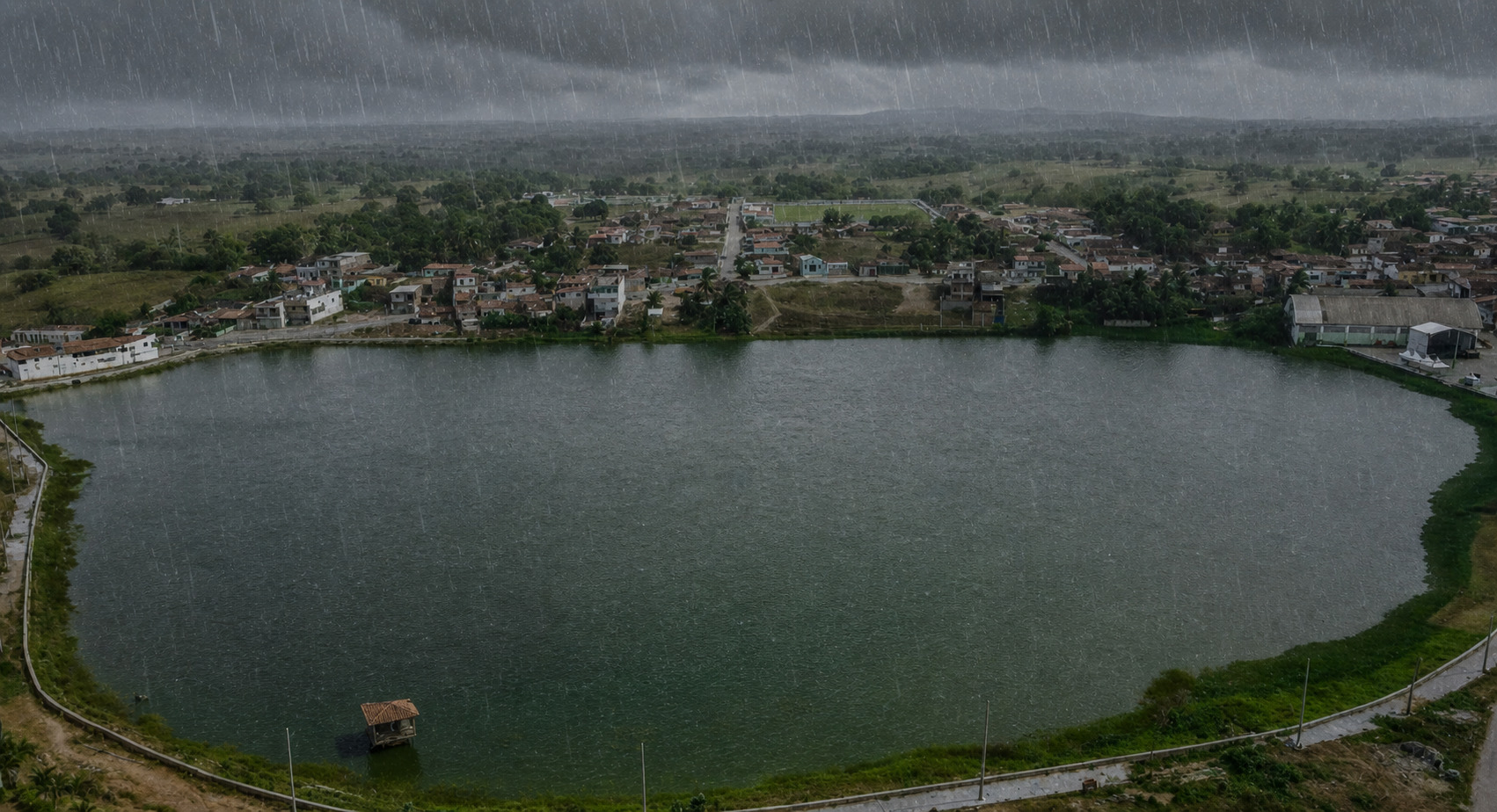 Lagoa de Dentro e região enfrentam alerta de chuvas fortes com risco de alagamentos e transtornos na Paraíba