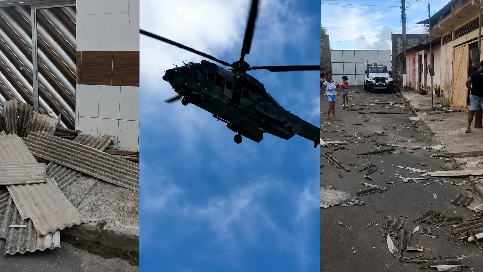 Visita de Lula em Camaraçi Bahia destrói telhados de moradores locais